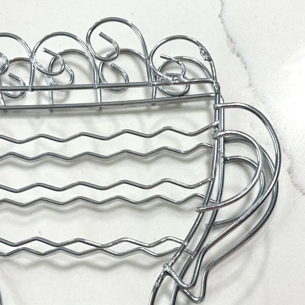Silver Metal Coffee Mug Tea Cup Napkin Holder